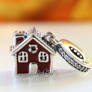 Pandora Christmas House Dangle Charm 797517EN27